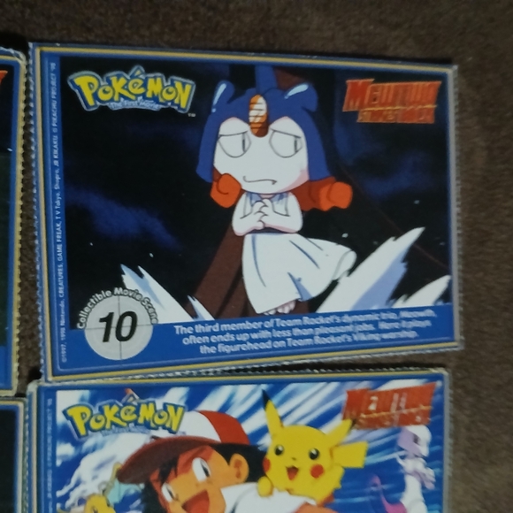 Lot of 11 Pokemon Trading cards  from the movie Mewtwo Strikes Back. - Picture 5 of 7